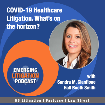 Sandra Cianflone on Current and Emerging COVID-19 Litigation