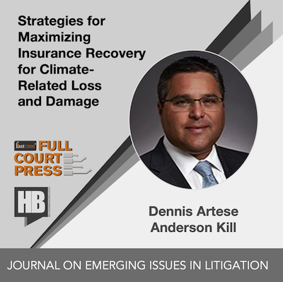Strategies for Maximizing Insurance Recovery for Climate Change–Related Loss and Damage