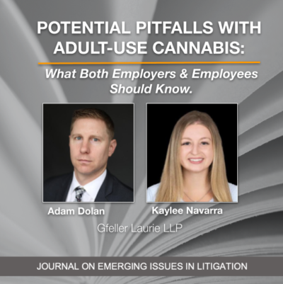 Potential Pitfalls with Adult-Use Cannabis: What Both Employers and Employees Should Know